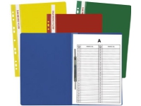 Idest PVC-mappe A4, blå (BF1101)