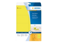 HERMA Special - Papir - matt - permanent selv-adhesiv - lysende gult - 99.1 x 67.7 mm 160 etikett(er) (20 ark x 8) fluorescerende etiketter Papir & Emballasje - Emballasje - Etiketter og etiketter