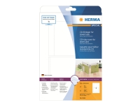 HERMA Special – Vit – 151 x 118 mm 25 st (25 ark x 1) inlaga för CD-omslag