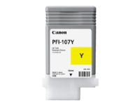 Canon PFI-107 Y - 130 ml - gul - original - blekktank - for imagePROGRAF iPF670, iPF680, iPF685, iPF770, iPF780, iPF785 Skrivere & Scannere - Blekk, tonere og forbruksvarer - Blekk