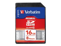 Verbatim - Flashhukommelseskort - 16 GB - Klasse 10 - SDHC