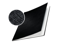 Leitz ImpressBIND – A4 (210 x 297 mm) – 35 ark – matt linnesvart – hårt hölje – för Leitz impressBIND 140 impressBIND 280