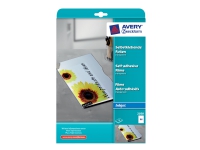 Avery - Hvit - A4 (210 x 297 mm) 10 stk transparent folie Papir & Emballasje - Spesial papir - Transparenter