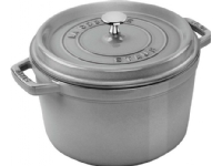 STAUB LA COCOTTE Crock pot rund hög 4,8 ltr, grafit
