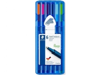 Staedtler Triplus ball XB kulepenn 6 farger STAEDTLER