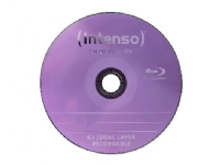 Intenso 5001115, 25 GB, BD-R, Kakeboks, 50 stykker
