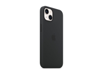 Apple - Baksidedeksel for mobiltelefon - MagSafe-samsvar - silikon - midnatt - for iPhone 13