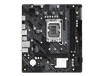 ASRock H610M-H2/M.2 - Hovedkort - micro ATX - LGA1700-sokkel - H610 Chipset - USB 3.2 Gen 1 - Gigabit LAN - innbygd grafikk (CPU kreves) - HD-lyd (8-kanalers)