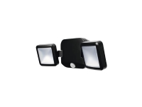 Osram Batteri LED, Utendørs spotbelysning, Sort, Akrylnitril-butadienstyren, IP54, III, Veggmontering