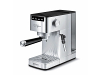 Polti Coffea P10S, Espressomaskin, 1,3 l, Kaffekuddar, Malat kaffe, Svart, Silver