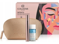 COLLISTAR SET (MASCARA INFINITO EXTRA BLACK MASCARA + BI-PHASE MAKE-UP REMOVER SOLUTION 35 ML + POUCH)