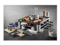Bilde av Wmf Lumero - Raclette/Grill/Fondue - 1.96 Kw - Svart/Rustfritt Stål