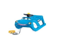 Prosperplast Zigi Zet Stering plastslede med blått styre