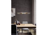 EGLO COLMEAL long table pendant brushed brass