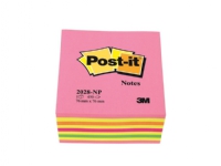 Post-it® Notes kubusblok neonpink 76 mm x 76 mm 450 ark