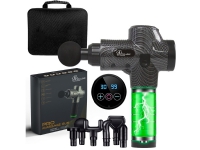 Extralink Massage Gun Pro  Massagepistol  3800 RPM, 6 utbytbara spetsar