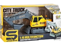 Artyk Gravemaskine Byggekøretøj Lys- og lydeffekter Bevægende skovl Byggeri