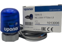 Uponor vario S M30 x1,5 gevind. Telestat ST 230v . Til Vario S rustfrie fordelerrør