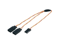 Modelcraft Servo Y-kabel [2x JR-stik – 1x JR-stik] 0.50 mm²