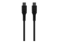 FIXED - USB-kabel - 24 pin USB-C (hann) til 24 pin USB-C (hann) - USB 2.0 - 2 m - USB Power Delivery (60W) - svart