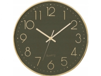 Atmosphera Vægur med lydløs mekanisme, grøn, Ø30 cm