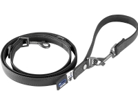 Curli Adjustable Leash Vegan Apple Leather - Black (L)