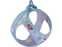 Curli SE23 Vest sele Clasp Air-Mesh Aqua-Caro XL