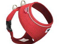 Curli basic sele Air-Mesh rød S