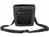 Trixie Duo Treat snack bag, 20 × 20 × 5 cm, anthracite