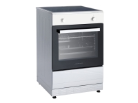 Scandomestic Standard FCI900W - Komfyr - frittstående - bredde: 60 cm - dybde: 60 cm - høyde: 90 cm - med selvrens - hvit