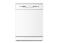 Scandomestic DWF1444WD - Oppvaskmaskin - Nisje - bredde: 60 cm - dybde: 58 cm - høyde: 82 cm - hvit