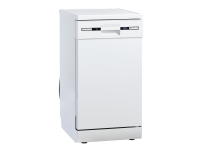 Scandomestic Standard DWF1047WE - Oppvaskmaskin - Nisje - bredde: 45 cm - dybde: 58 cm - høyde: 82 cm - hvit