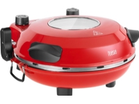 Supreme + Pizzaovn, 1200 W, 32 Cm, Vindu, Avtagbar Stein, Styring Av To Varmeovner