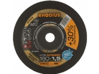 Rhodius XT38 205701 Skärskiva rak 180 mm 22,23 mm 1 st Rostfritt stål, Stål
