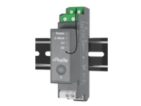 Shelly Qubino Wave Pro 2, Solid state relé, Grå, 25 mW, 40 m, 2 kanaler, 0 - 40 m