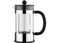 bodum BRS/INX PRESS KENYA Kaffemaskine Transparent, Sort Kapacitet kopper=8