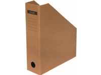Tidsskriftkassette Bantex A4, karton, brun, 1 stk