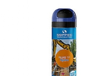 Soppec mærkespray blå 500ml - TP Fluo Hydro, vandbaseret & 20% mindre miljøpåvirkning