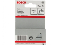 Bosch 2609200200, Pakke med stifter, 6 mm, Festing, 1 cm, 1000 stifter, Rustfritt stål