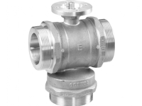 Honeywell 3-way control ball valve, DN25, G11/2, kvs = 10, without actuator (MVN) R2