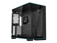 Lian Li O11 Dynamic Evo RGB - Tower - utvidet ATX (E-ATX) - sidepanel med vindu (herdet glass) - ingen strømforsyning (ATX) - svart - USB/lyd