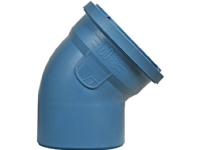 Dblue Ø75 mm X 45° Bøjning