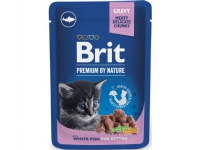 Brit BRIT CAT PREM.WHITE FISH KITTEN 100G SASZETKA 111835 637