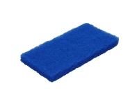 Skurefiber, Vikan, 25x11,5x3cm, blå, polyester - (10 stk.)