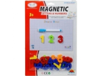 Magnettavle + bokstaver