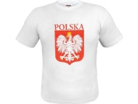 Trykt skjorte hvid M