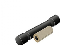 Ecoline krympemuffe 90 mm - 90 mm Dobbelttætnet krympemuffe med isoleringskål