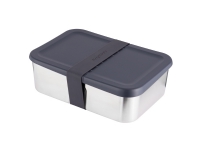 BergHOFF Essentials 1100196, Frokostbeholder, Voksen, Sort, Rustfrit stål, Polypropylen (PP), Rustfrit stål, Monokromatisk, Rektangulær