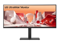 LG UltraWide 34BA85QE-B - LED-skjerm - kurvet - 34 - 3440 x 1440 WQHD @ 60 Hz - IPS - 300 cd/m² - 1000:1 - HDR10 - 5 ms - 2xHDMI, DisplayPort, USB-C - høyttalere