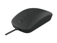 Cherry Active Key Medical AK-PMH3 - mouse - 3-button scroll - USB - black - Mus - Optisk - 5 - Svart